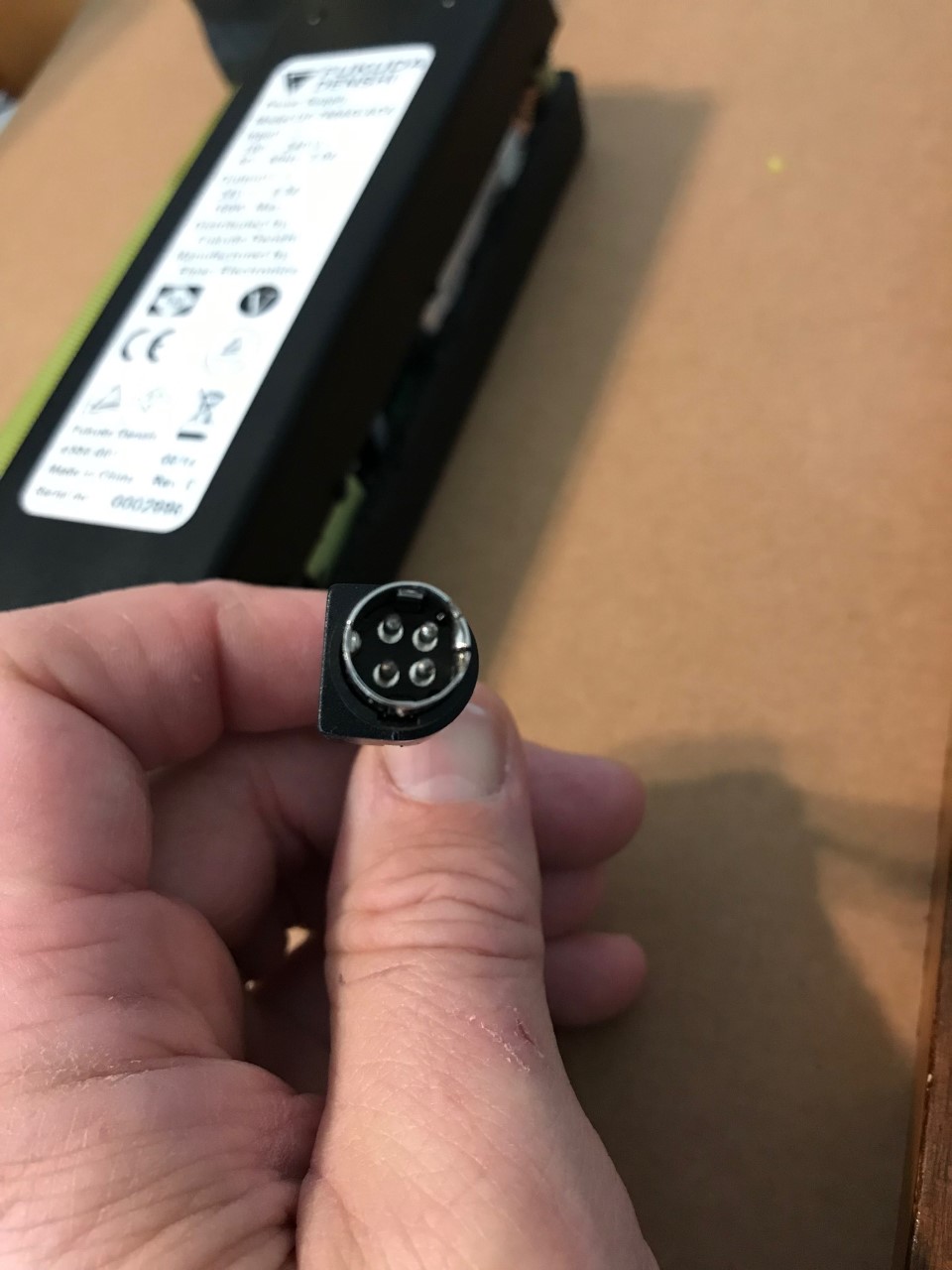 NEW Elpac Electronics 24V 6.3A 150W ac adapter for FUKUDA DENSHI UF-760AG-ACA Power Supply 4 pin